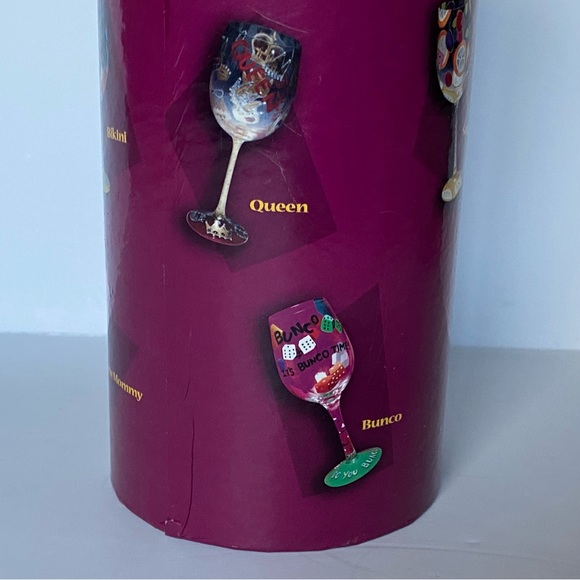 Birthday Girl Wine Glass Lolita New Open Box 15 Oz The Wine Collection Party - Picture 13 of 16